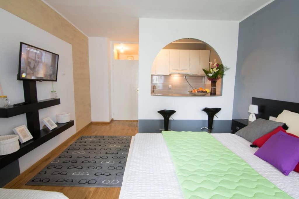 Apartamento Maxim Belgrado Exterior foto